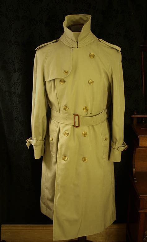 1950s burberry coat|authentic vintage Burberry.